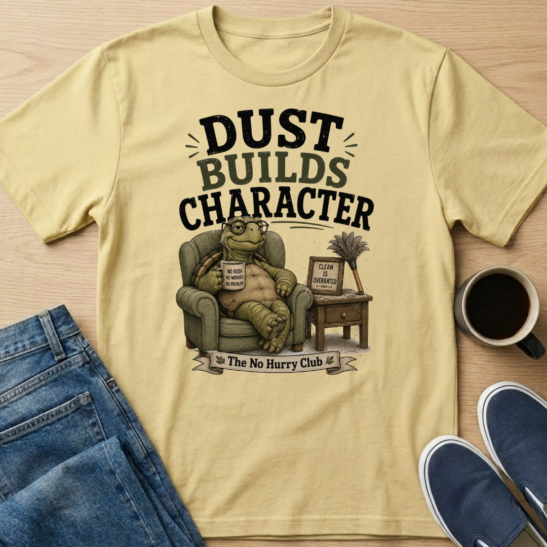 Dust Builds Character T-Shirt