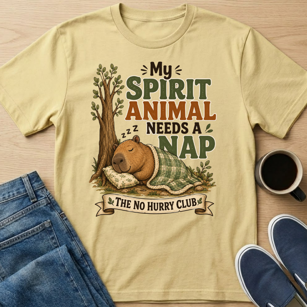 Spirit Animal Capybara T-Shirt