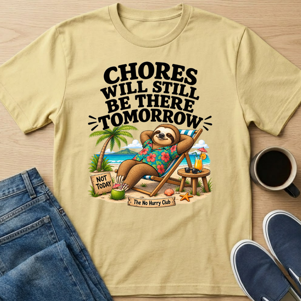 Chores Tomorrow T-Shirt
