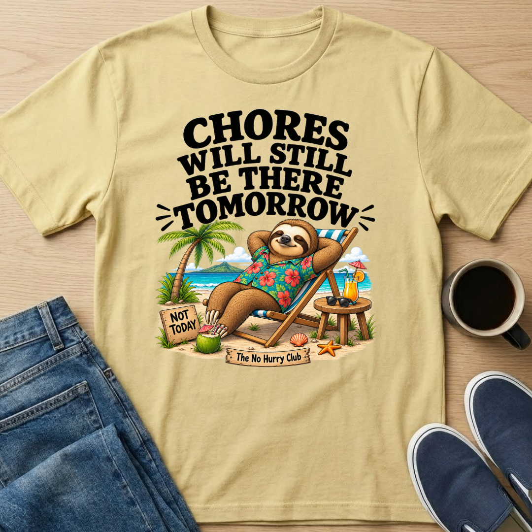 Chores Tomorrow T-Shirt