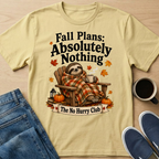 Fall Plans Sloth T-Shirt