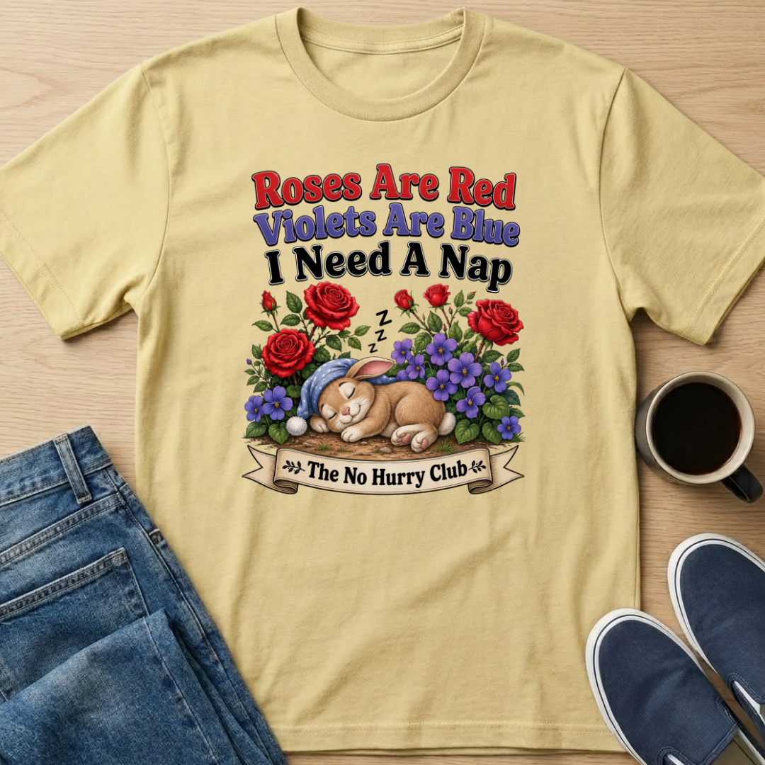 Roses Are Red Bunny T-Shirt