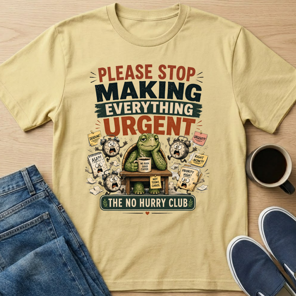 Please Stop Turtle T-Shirt