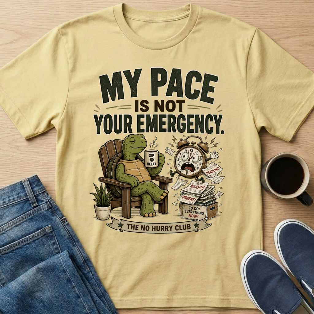 My Pace Turtle T-Shirt