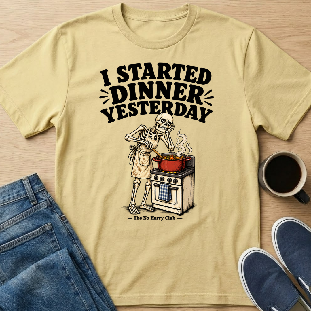 Dinner Skelly T-Shirt