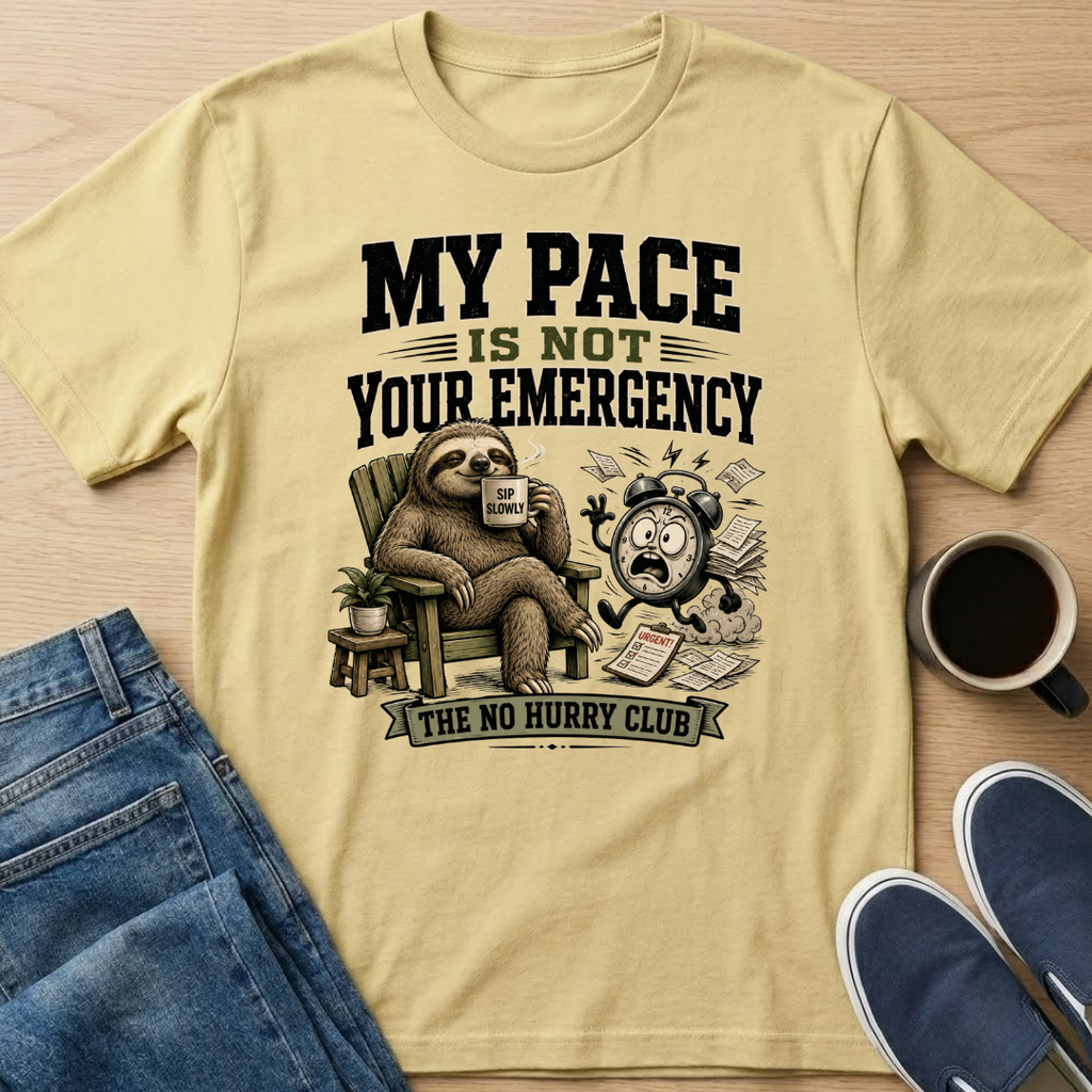 My Pace Sloth T-Shirt