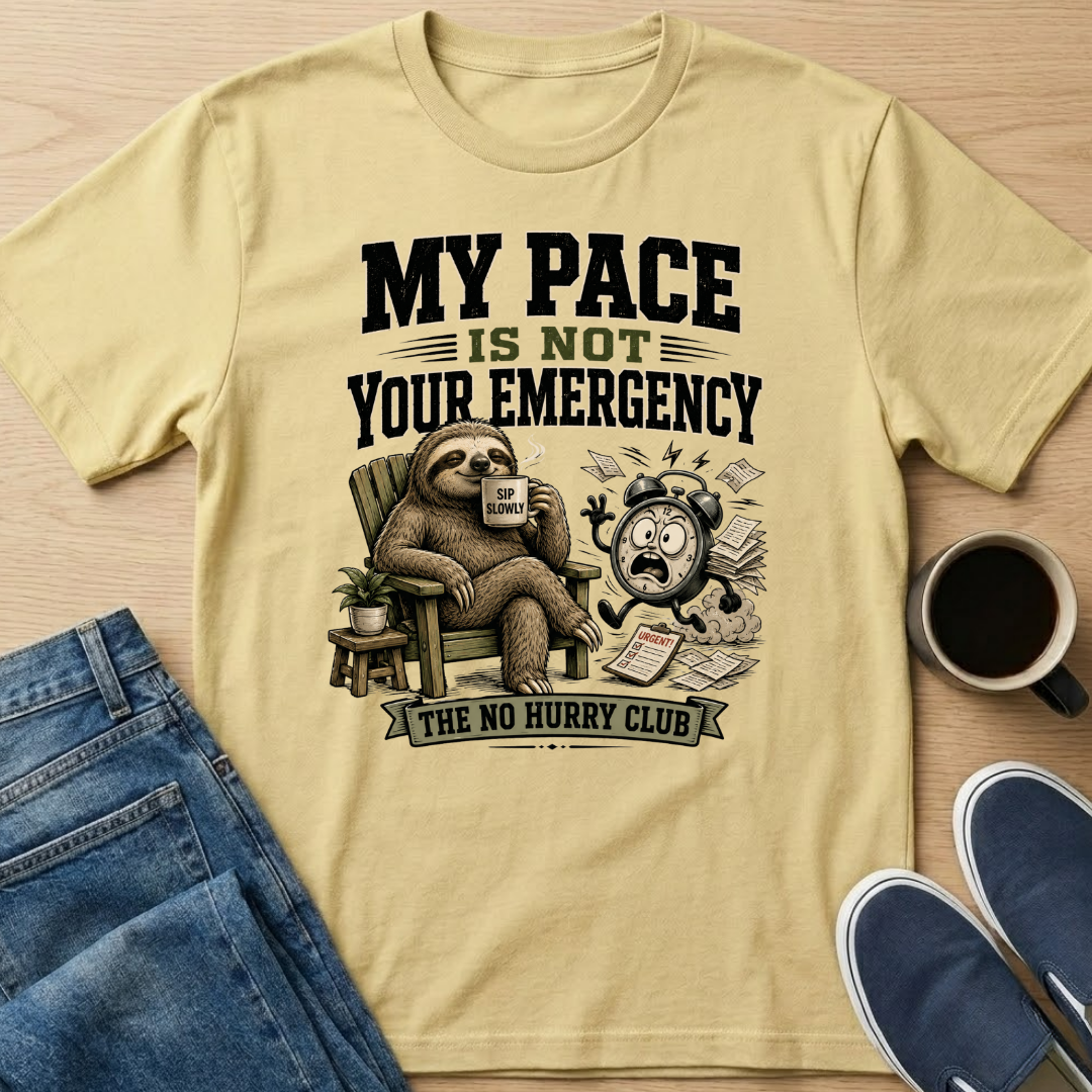 My Pace Sloth T-Shirt