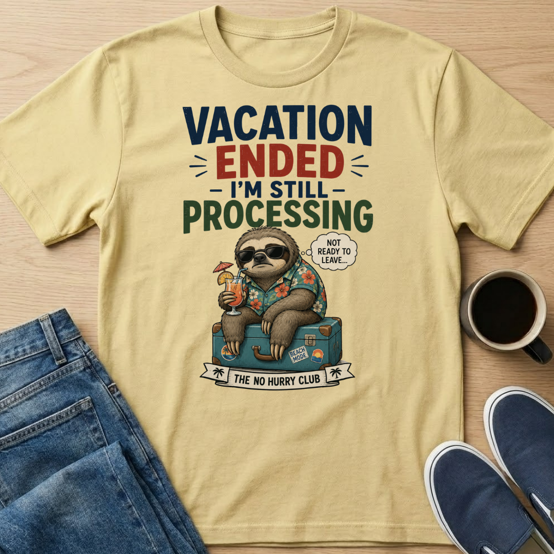 Vacation Ended T-Shirt