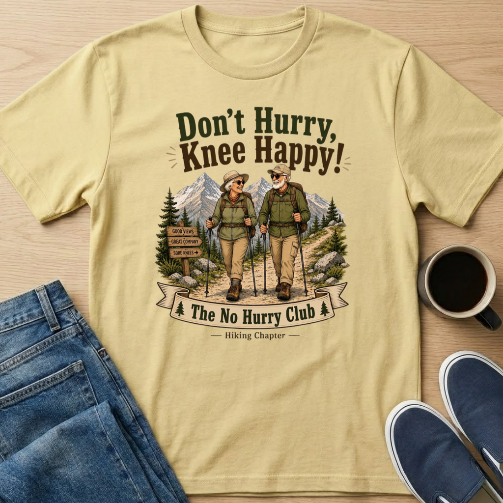 Knee Happy - Mountain T-Shirt