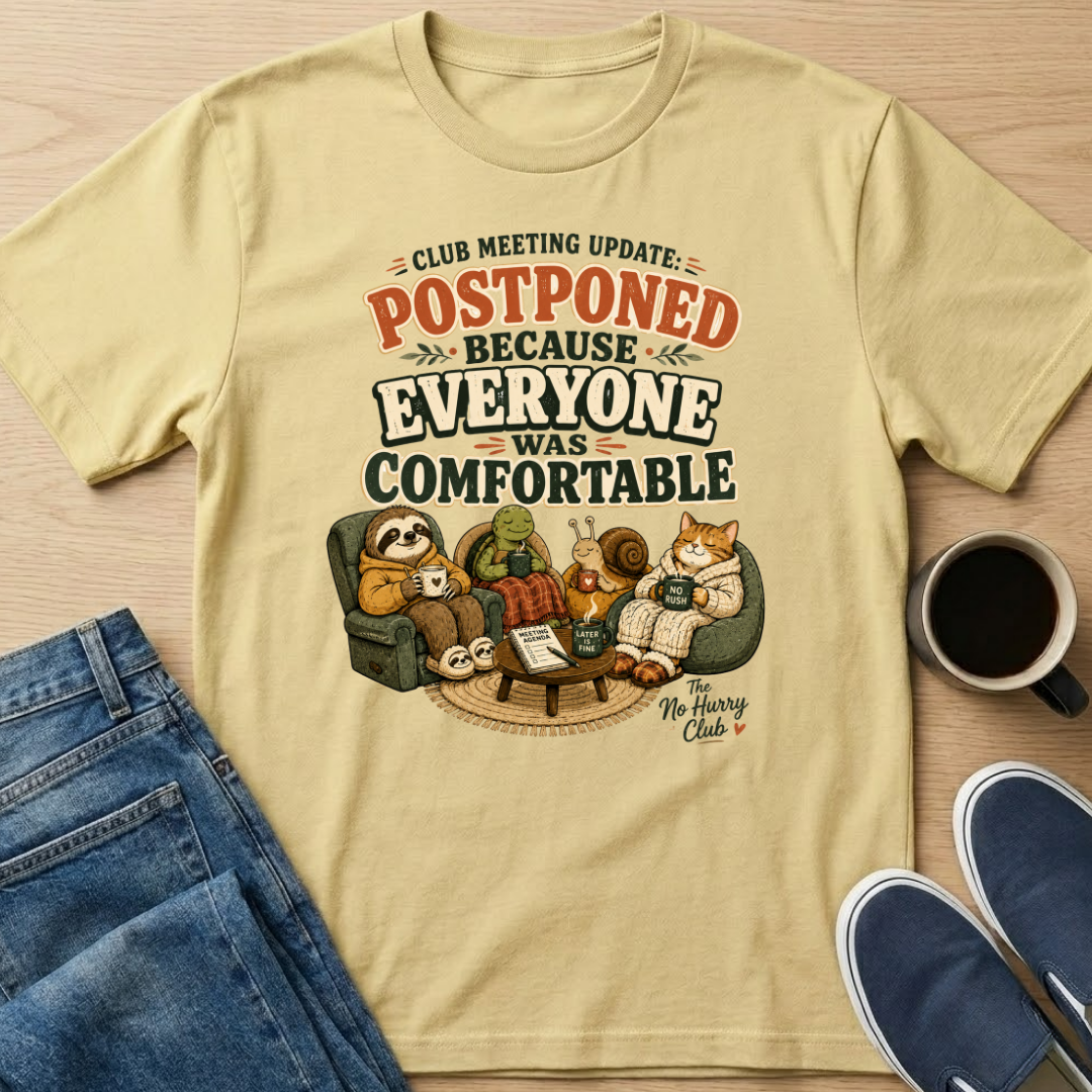Meeting Postponed T-Shirt