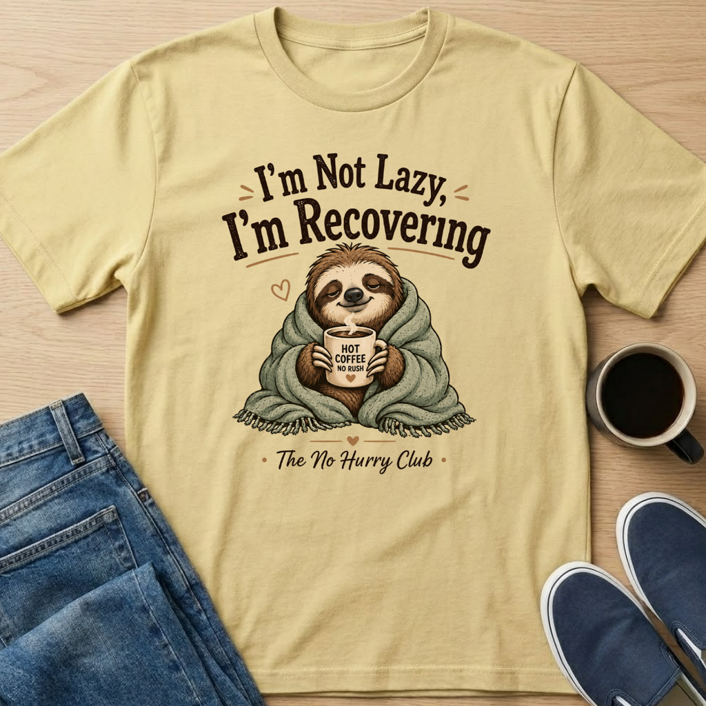 I'm Not Lazy Sloth T-Shirt