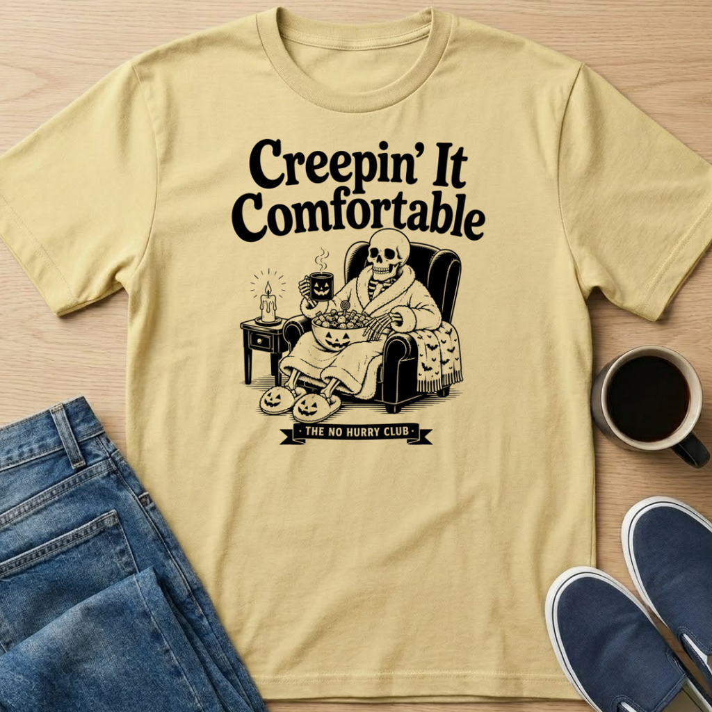 Creepin' It Comfortable Skelly T-Shirt