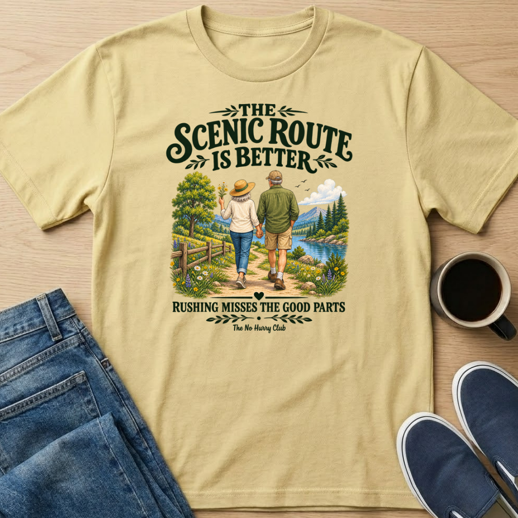 Scenic Route Couple T-Shirt