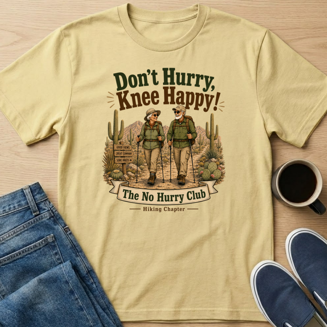 Knee Happy - Desert T-Shirt