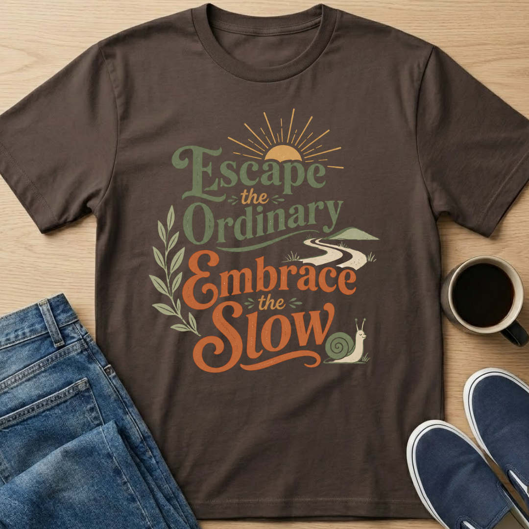 Embrace the Slow Snail T-Shirt