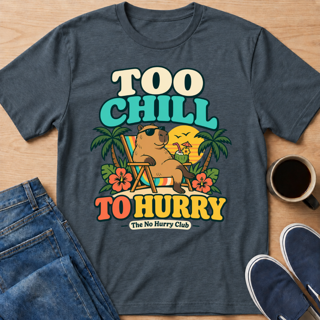 Too Chill Capybara T-Shirt