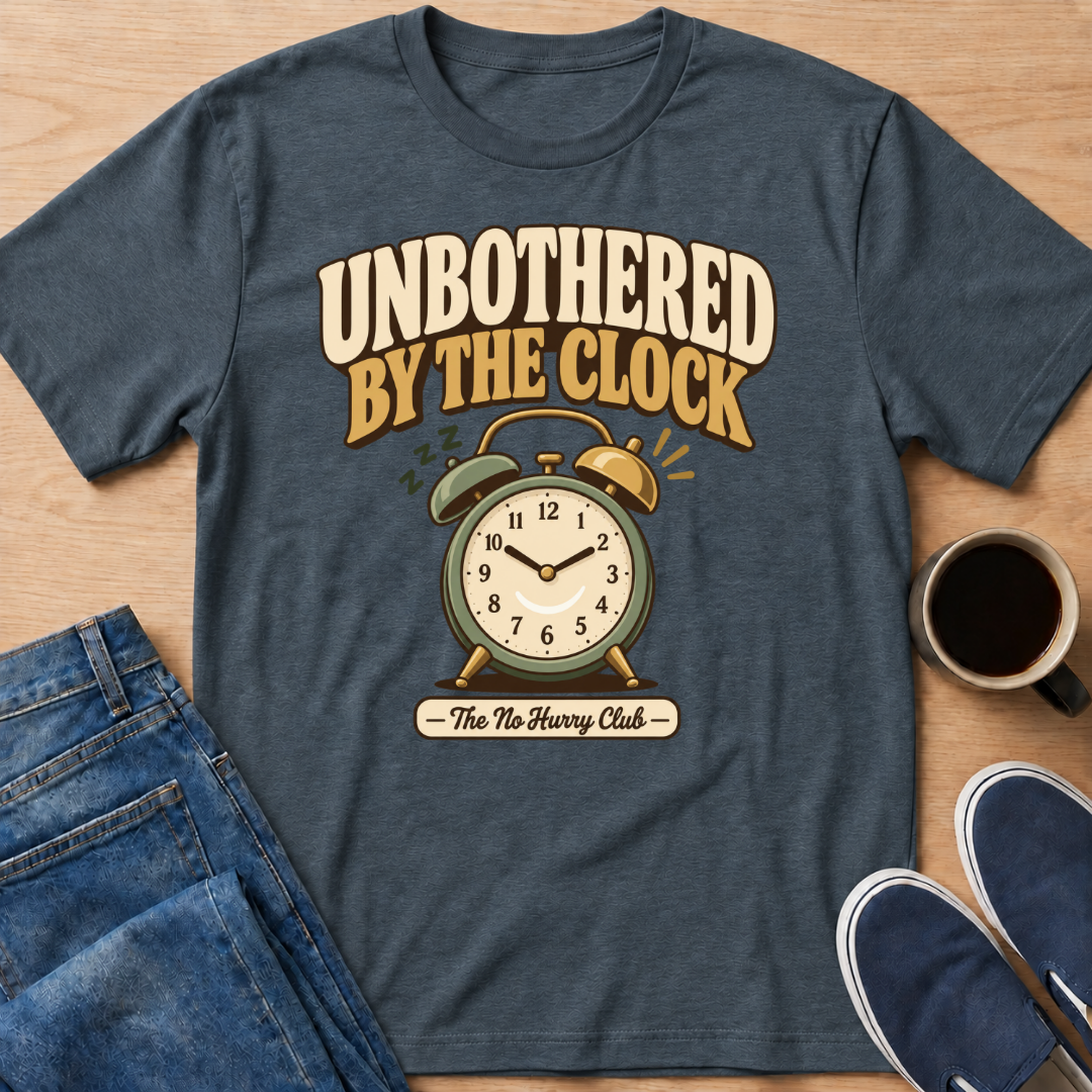 Unbothered Clock T-Shirt