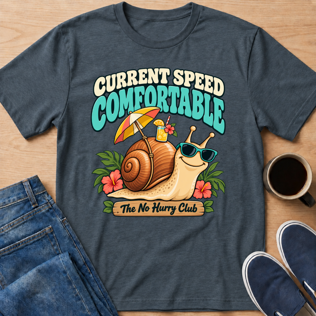 Comfortable Snail T-Shirt