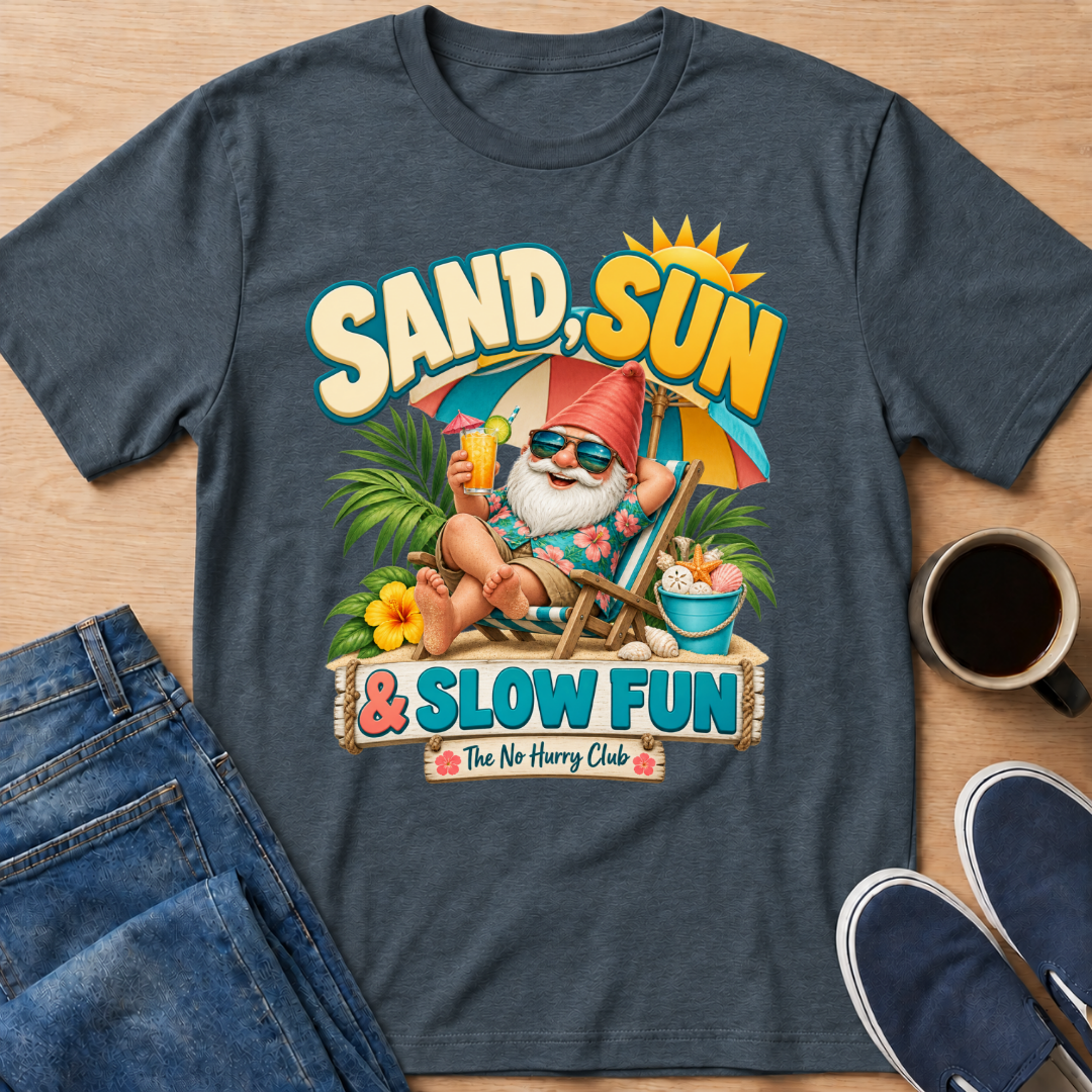 Slow Fun Gnome T-Shirt