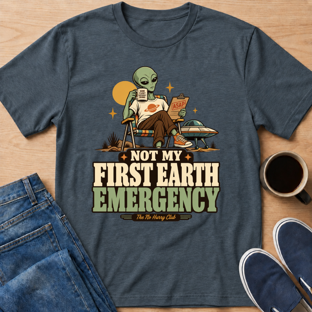 First Earth Emergency T-Shirt