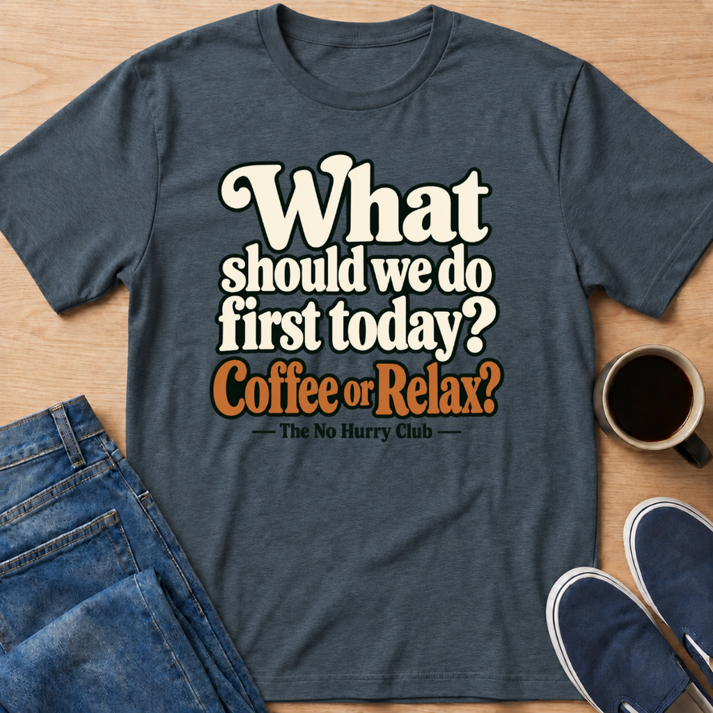 Coffee or Relax? T-Shirt