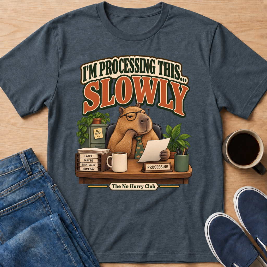 Processing Slowly T-Shirt