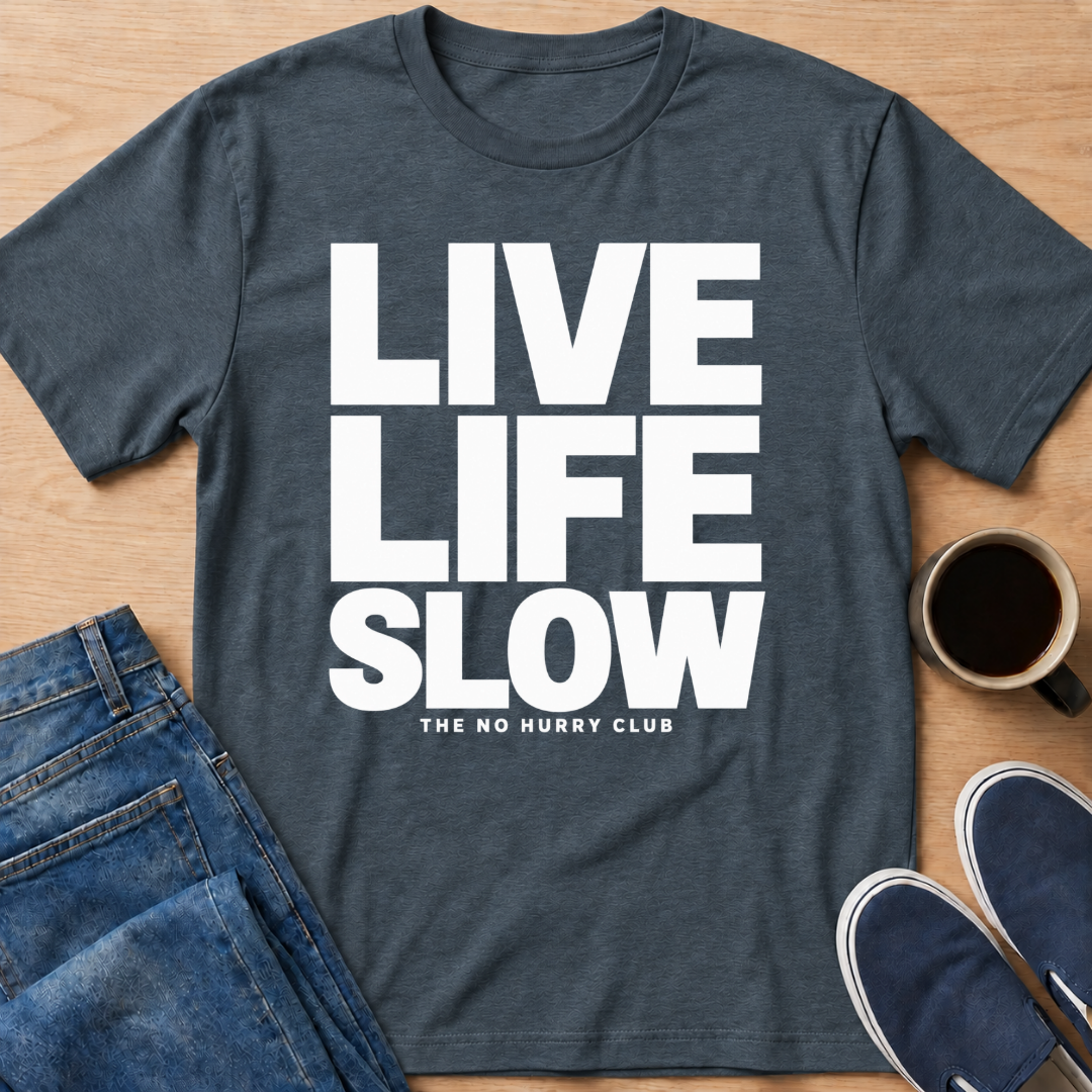Live Life White T-Shirt