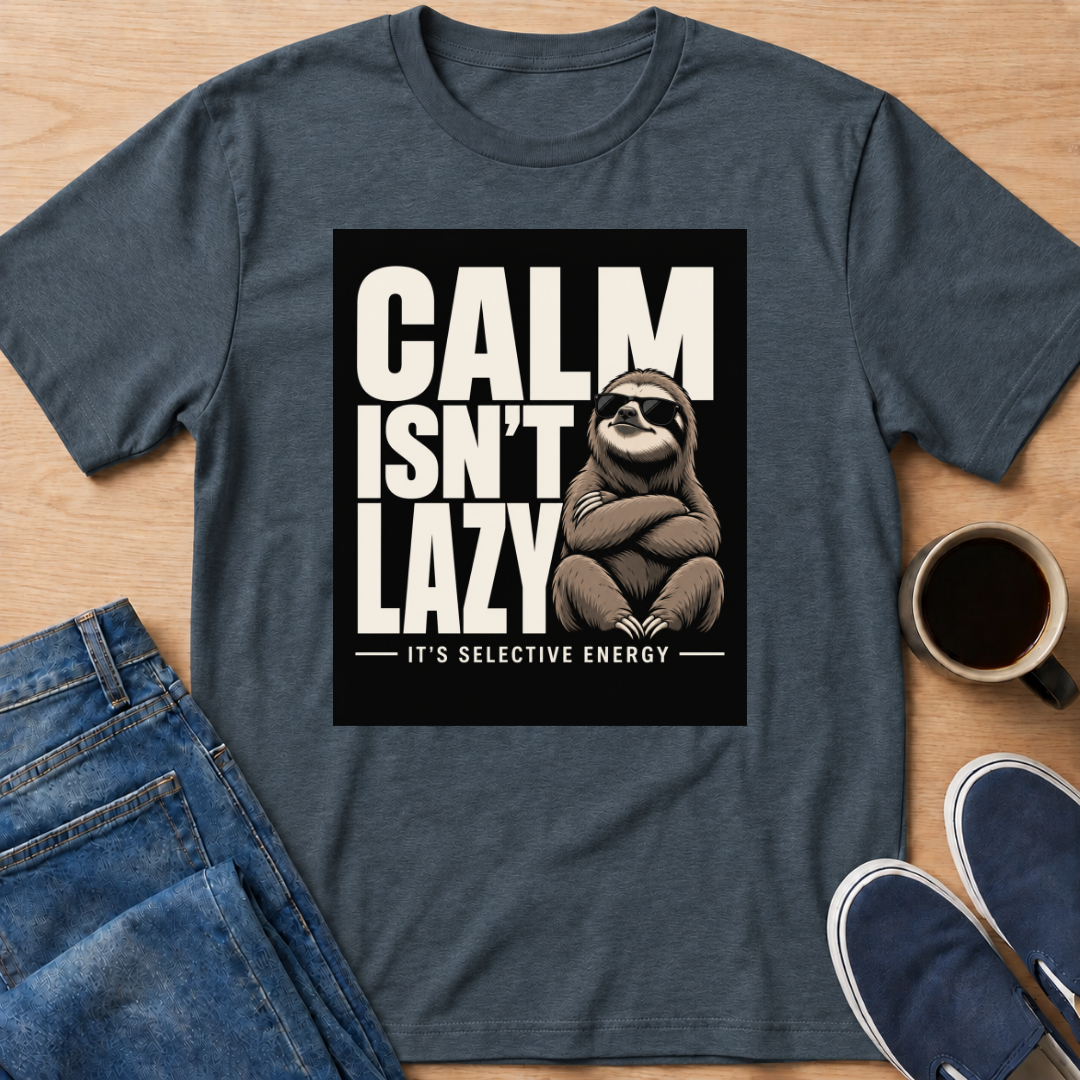 Calm Isn't Lazy T-Shirt