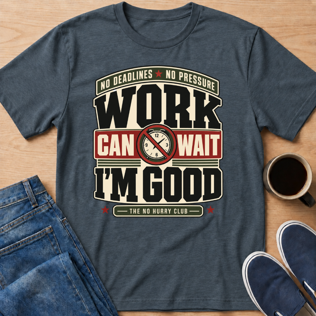 Work Can Wait T-Shirt