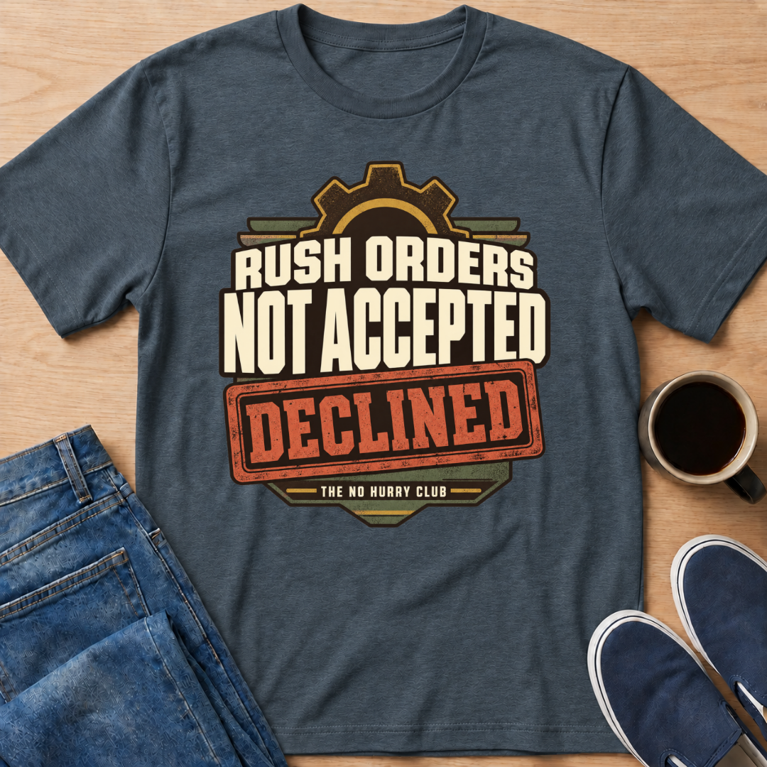 Rush Orders Declined T-Shirt