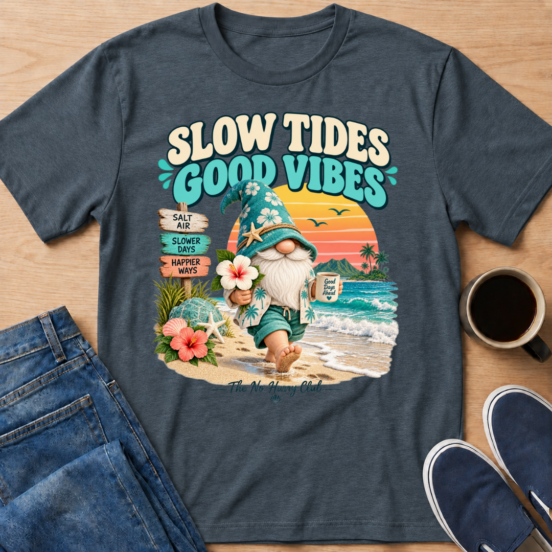 Slow Tides Gnome T-Shirt