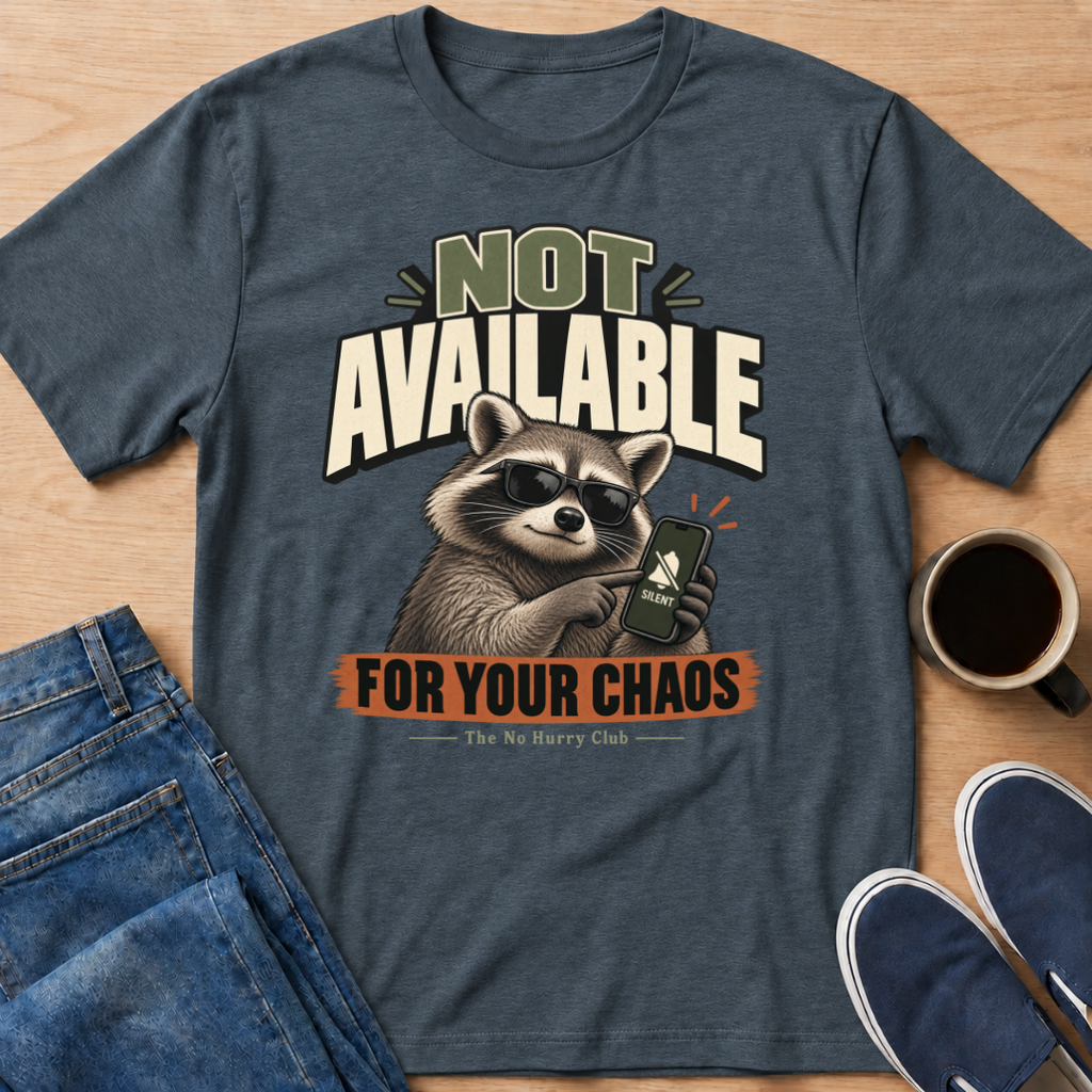 Not Available Raccoon T-Shirt