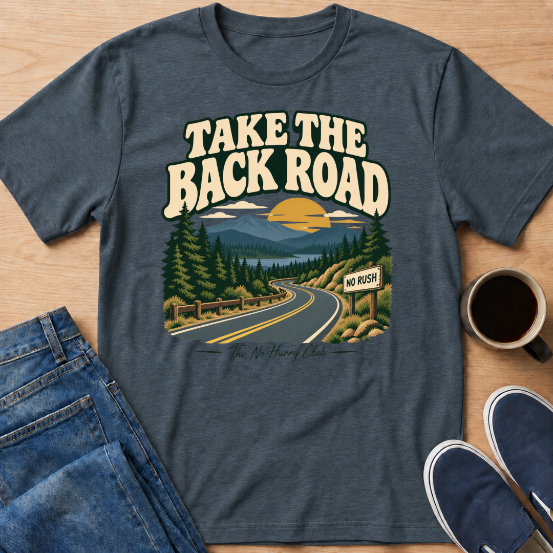 Back Road Sunset T-Shirt