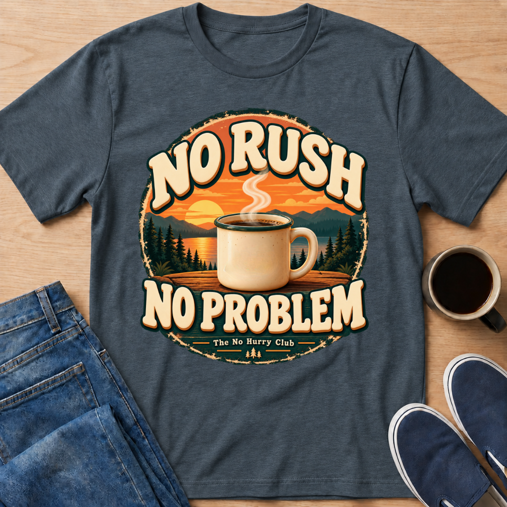 No Rush Mug T-Shirt