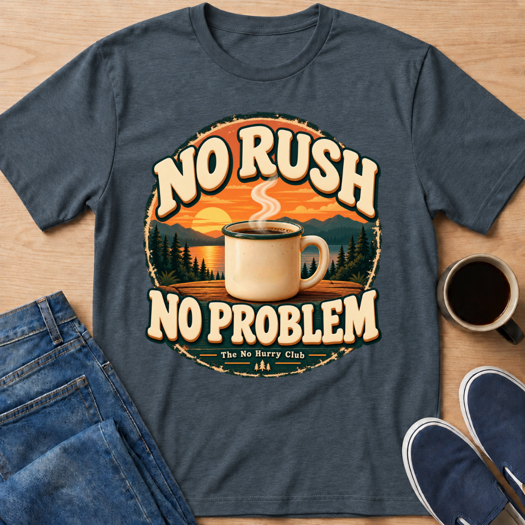 No Rush Mug T-Shirt