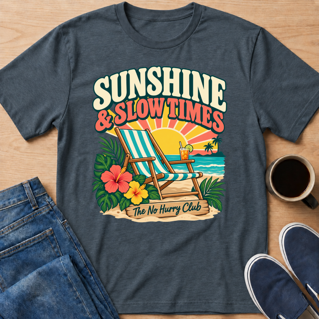Slow Times Beach T-Shirt