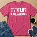 Livin' Life White T-Shirt