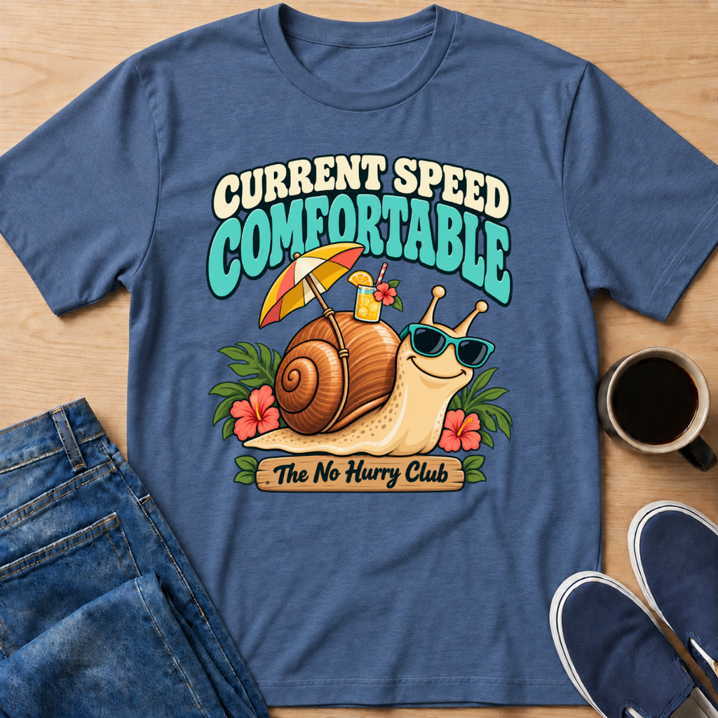 Comfortable Snail T-Shirt