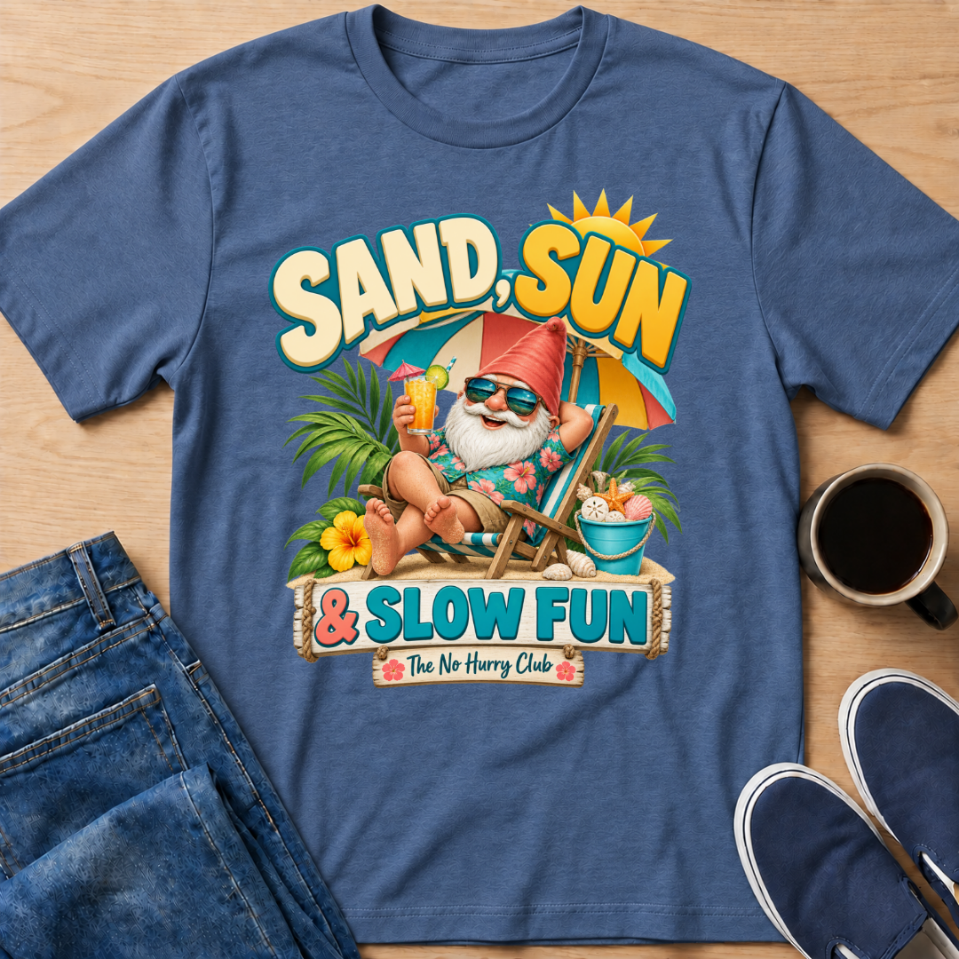 Slow Fun Gnome T-Shirt