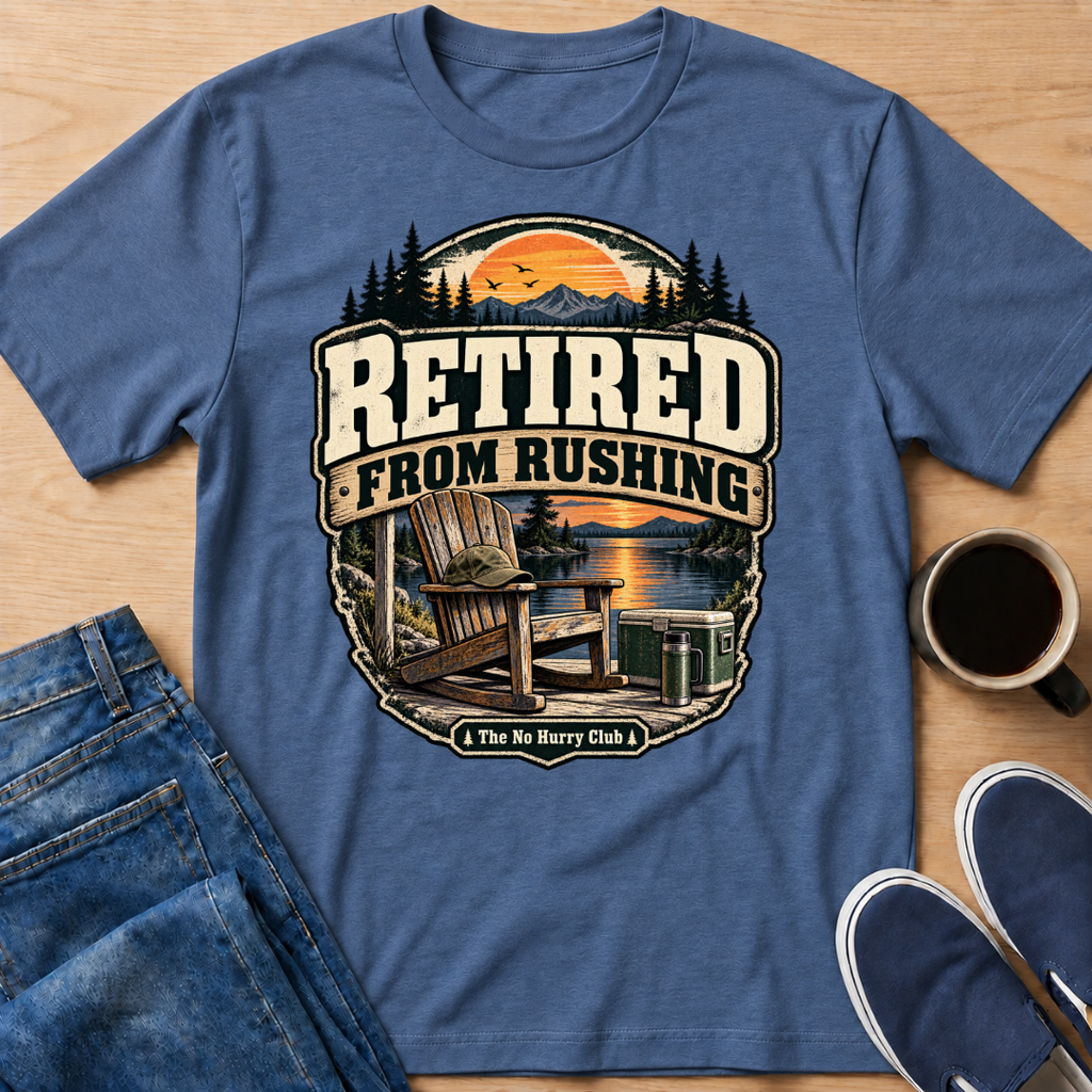 Retired From Rushing T-Shirt