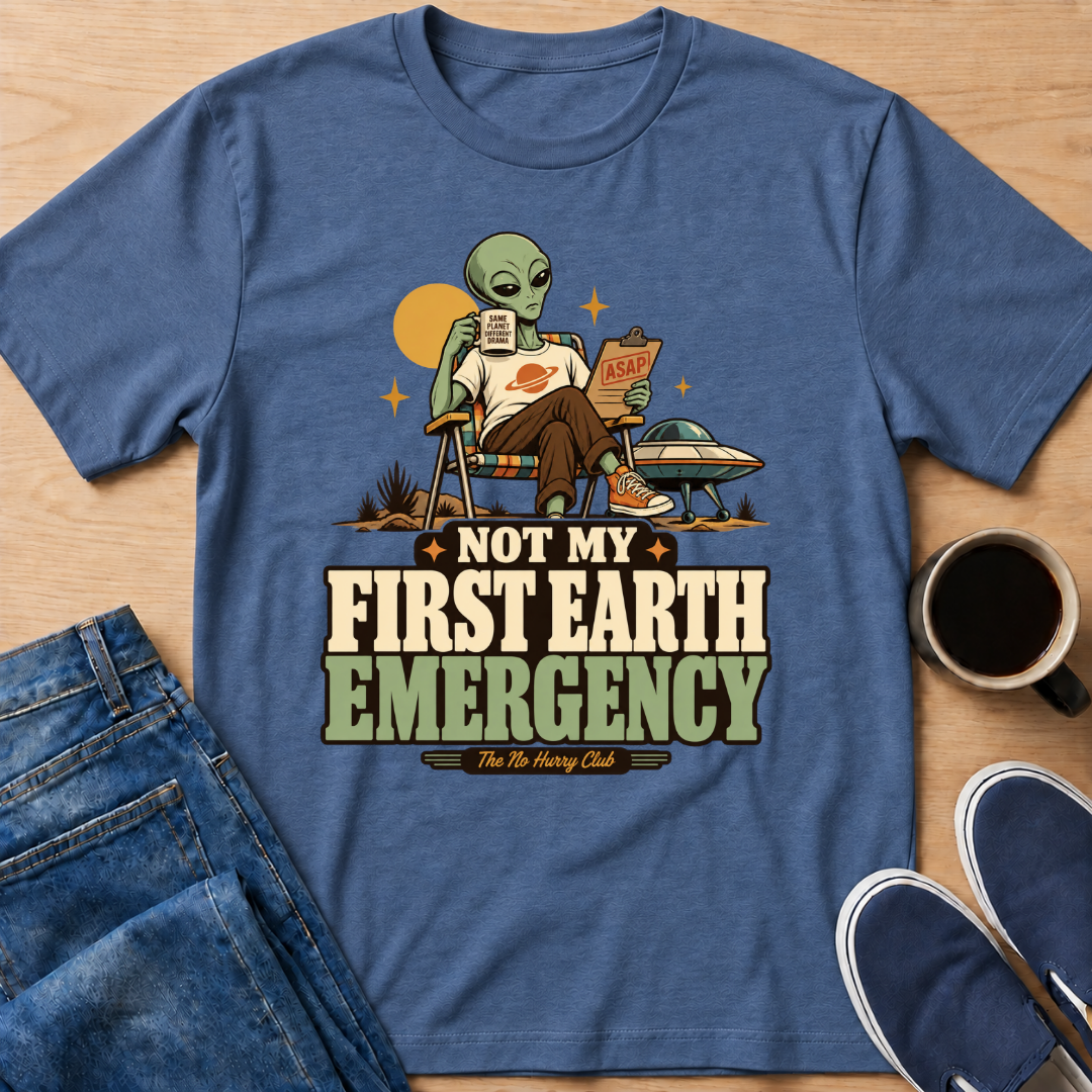 First Earth Emergency T-Shirt