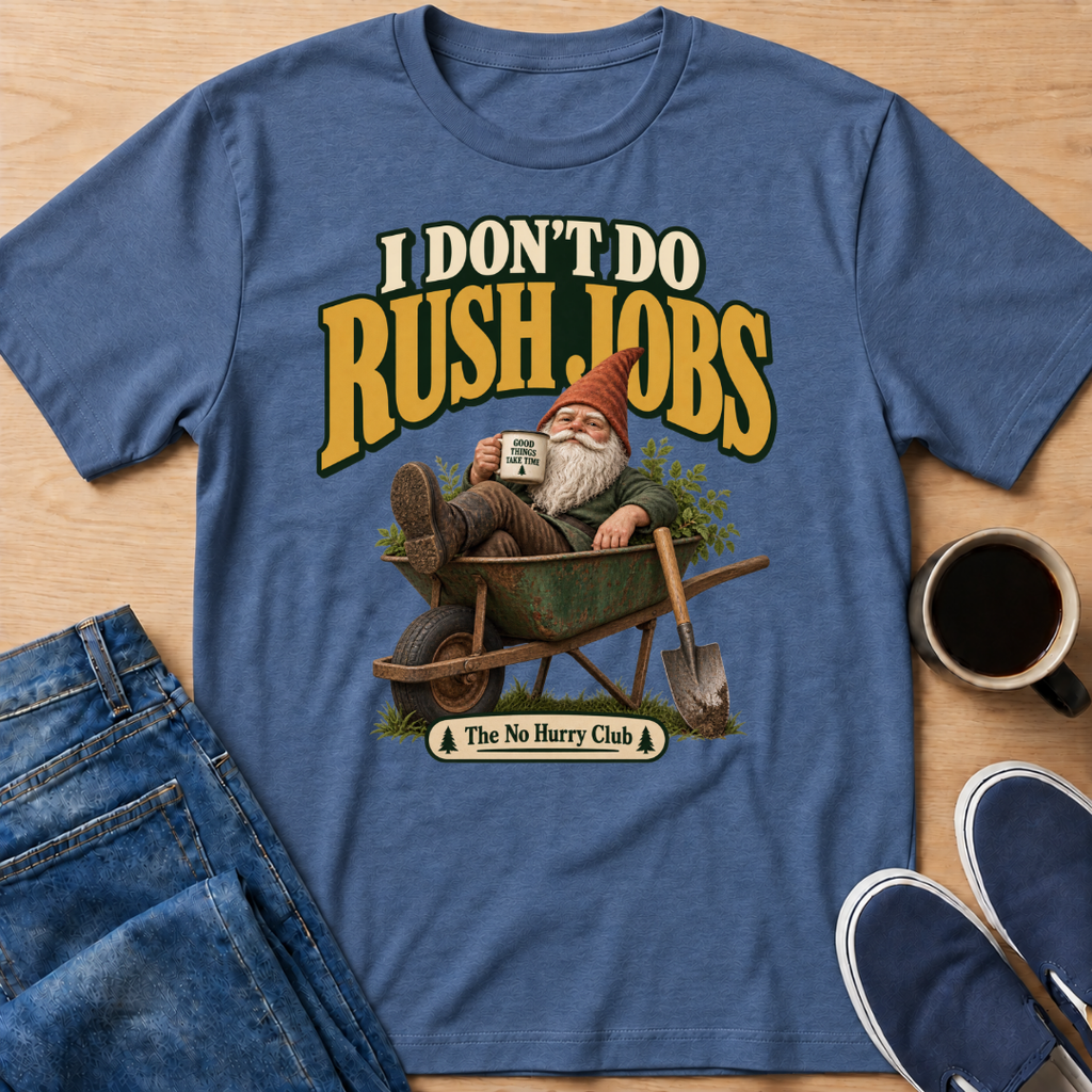 No Rush Gnome T-Shirt