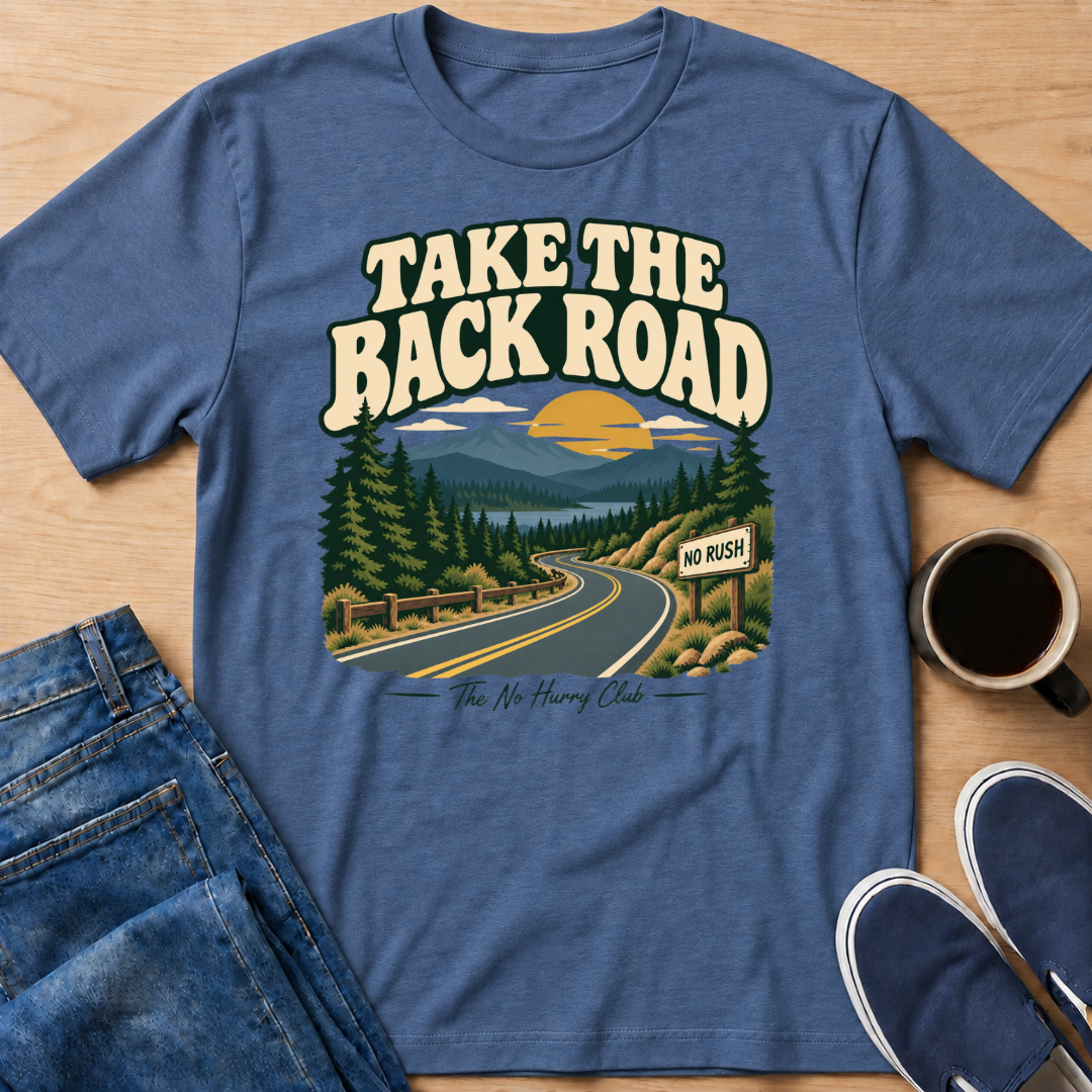 Back Road Sunset T-Shirt