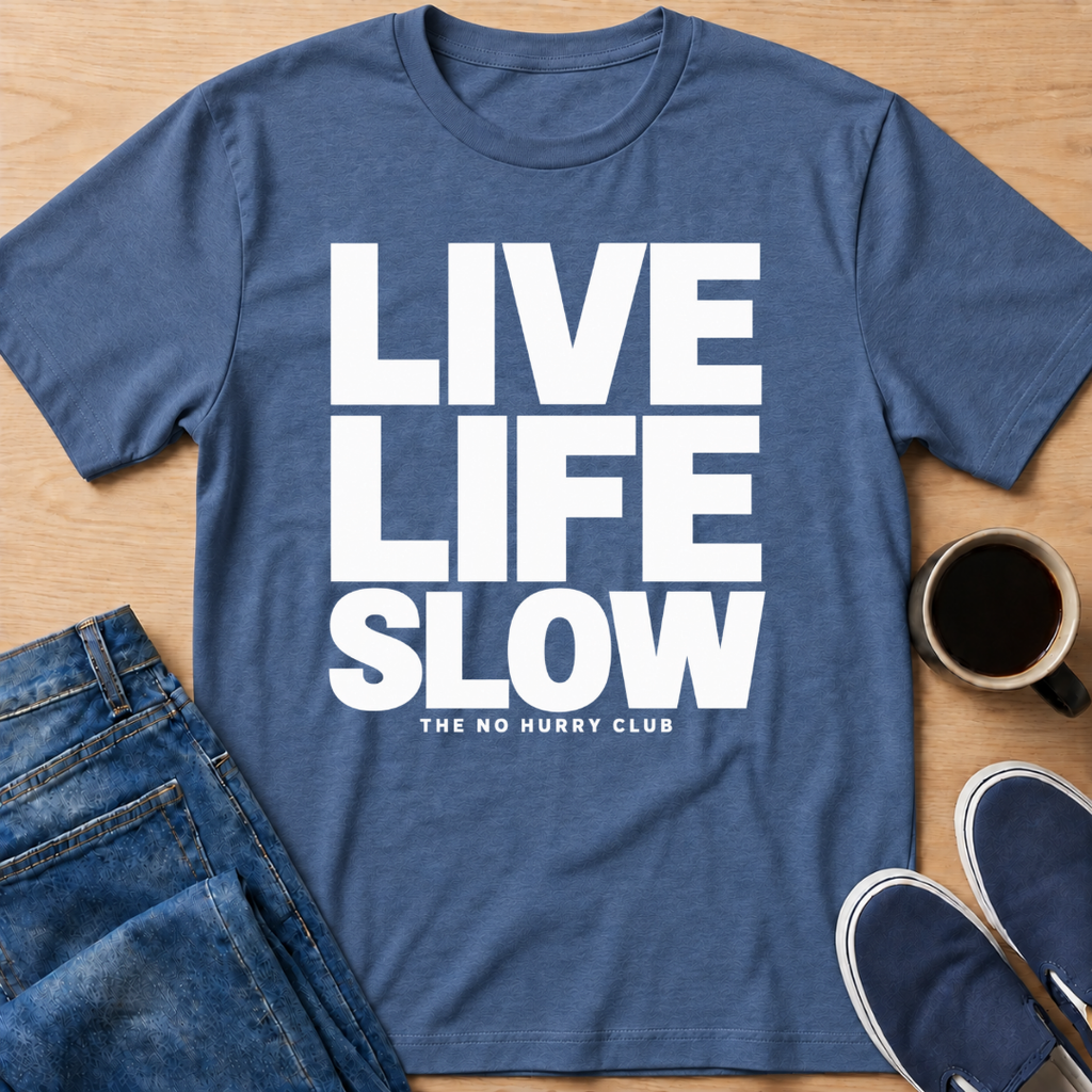 Live Life White T-Shirt