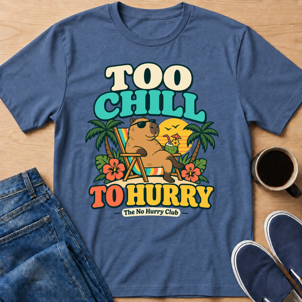 Too Chill Capybara T-Shirt