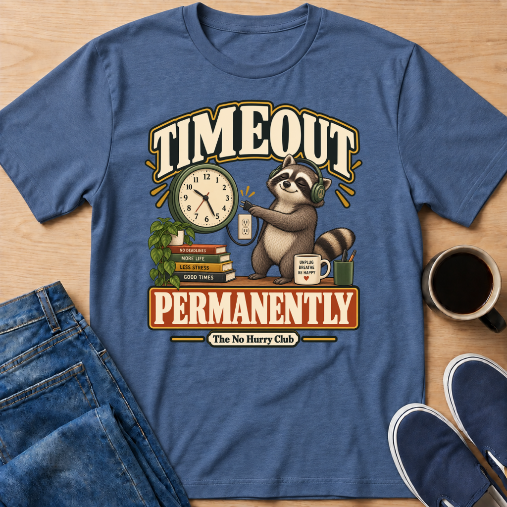 Timeout Raccoon T-Shirt