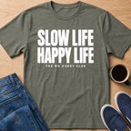 Happy Life White T-Shirt