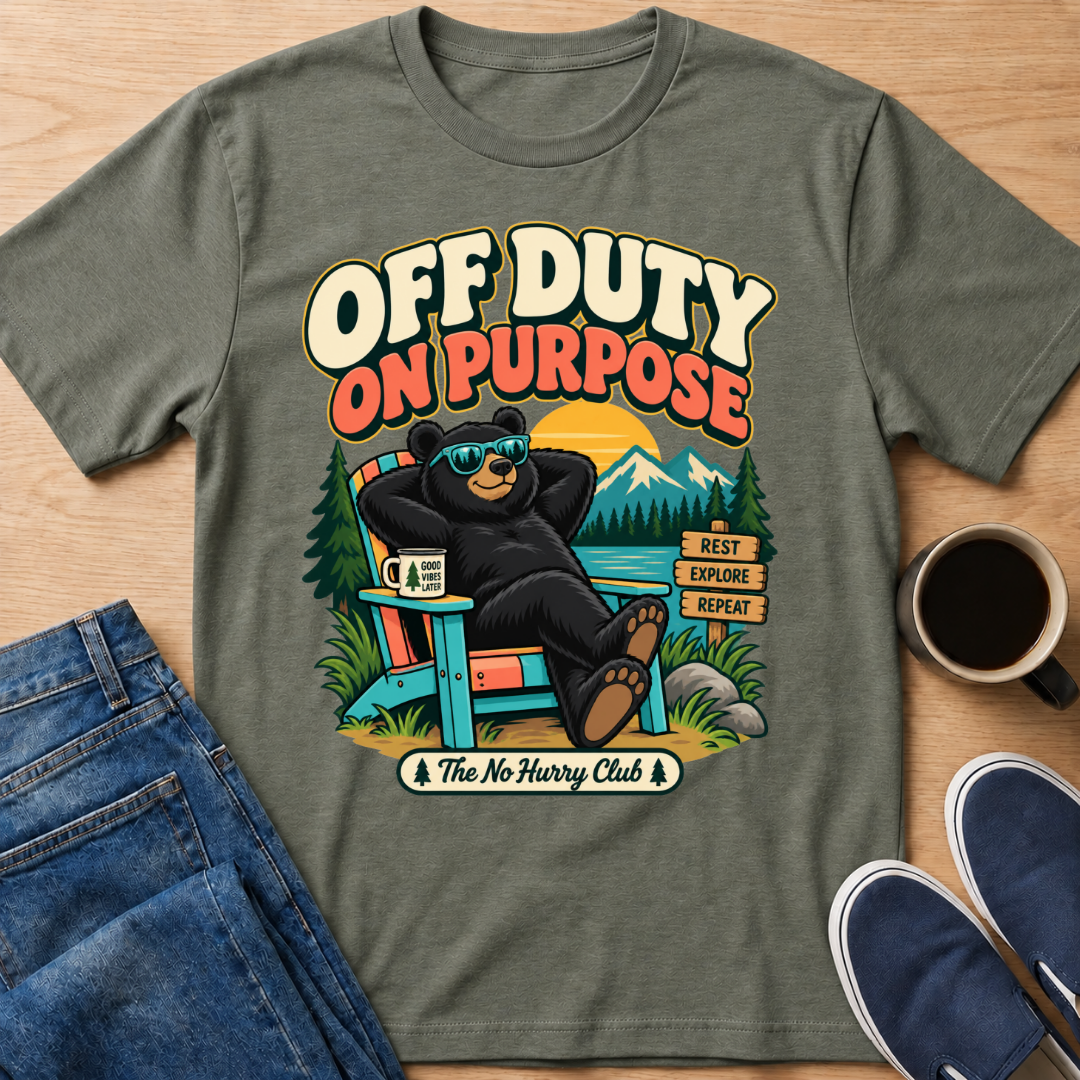 Off Duty Bear T-Shirt