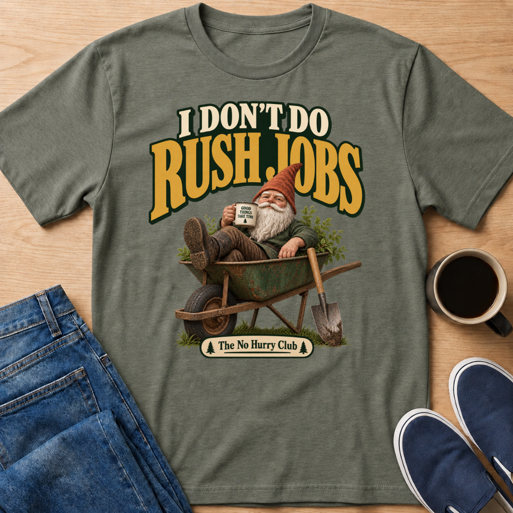 No Rush Gnome T-Shirt
