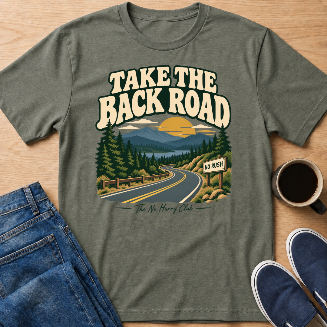 Back Road Sunset T-Shirt